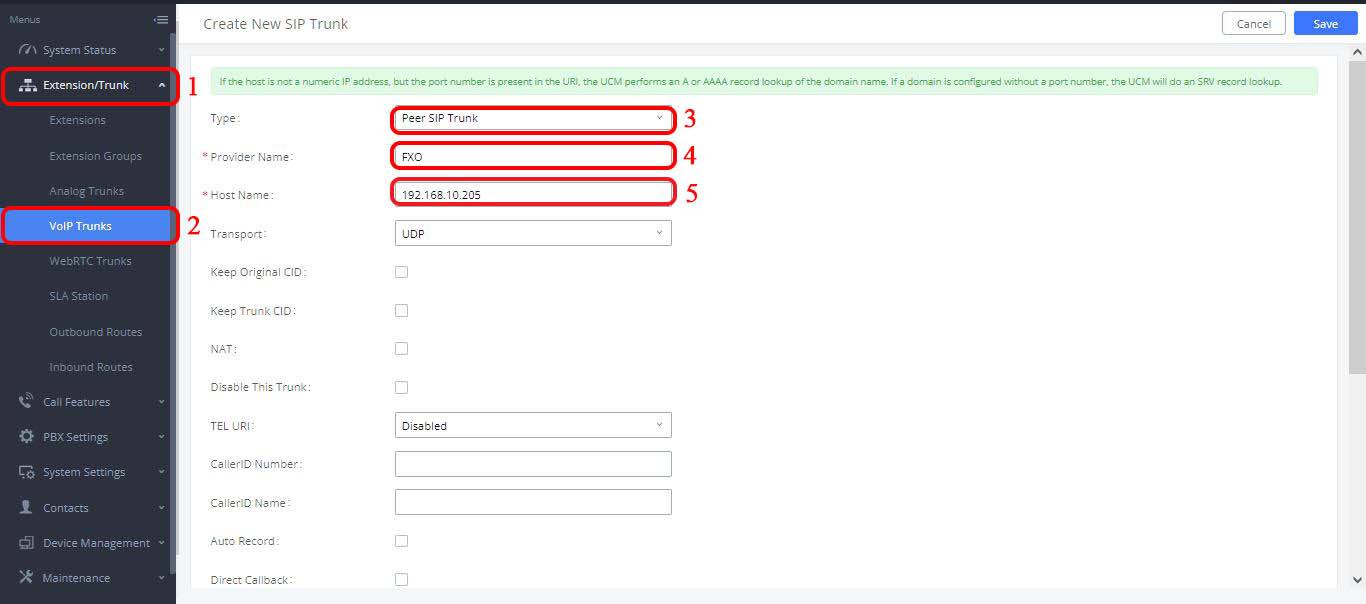 Grandstream FXO Gateway Configuration | Krishno Biswas