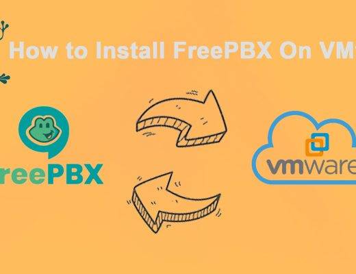 freePBX setup VMware