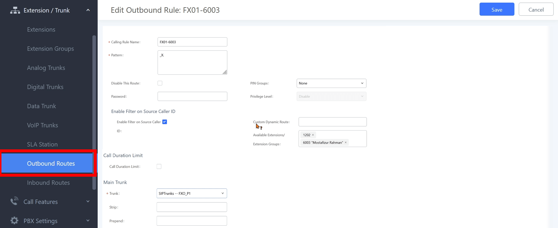 How to configure Grandstream HT881 with UCM PBX | Krishno Biswas